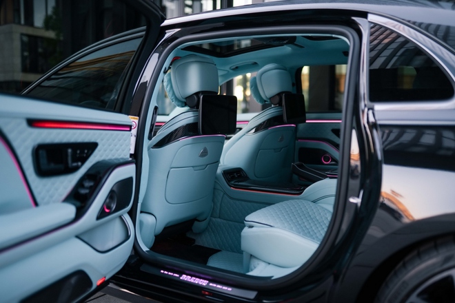 Chiêm ngưỡng Mercedes-Maybach S580 độ Brabus cực chất với sắc xanh ngọc - Ảnh 15.