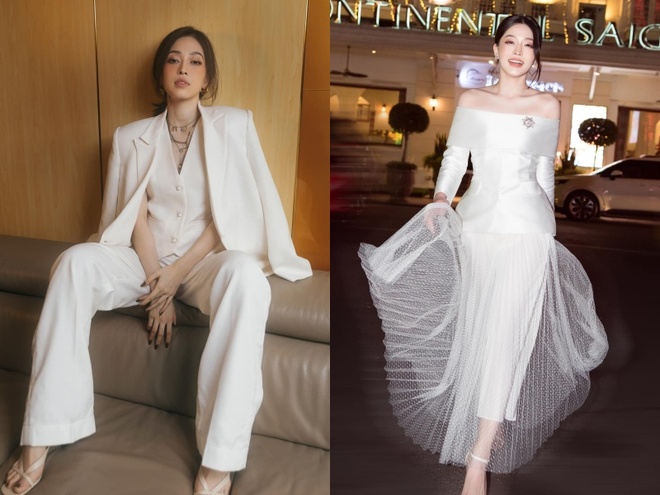 Phong c&aacute;ch thời trang của c&aacute;c c&ocirc; d&acirc;u th&aacute;ng 10 Vbiz - Ảnh 12.