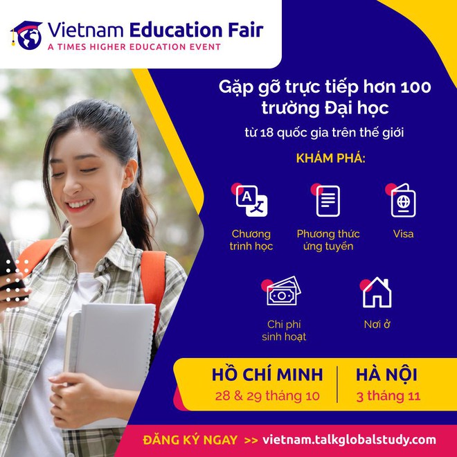 BMI - Times Higher Education chính thức tổ chức Triển lãm Giáo dục Quốc tế tại Việt Nam - Ảnh 1.