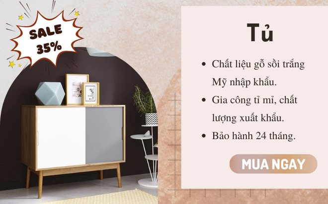 Thiết kế phòng khách theo phong cách Retro với 7 món nội thất đang được sale tới 48% - Ảnh 3.