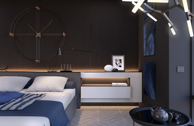 4 mẫu phòng ngủ với thiết kế màu sắc trung tính - Ảnh 1.