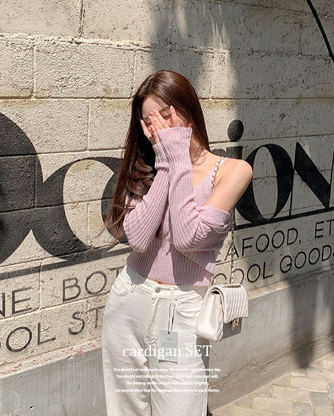 5 c&aacute;ch diện cardigan đầu thu t&ocirc;n d&aacute;ng như phụ nữ H&agrave;n - Ảnh 11.