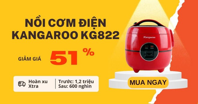 Sale 11/11: Đồ gia dụng chính hãng giảm tới 60%, mua ngay về cho bếp thêm xinh - Ảnh 4.