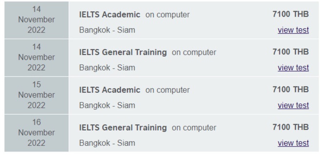 Ngay lập tức chi tiền triệu từ TP.HCM sang Bangkok thi IELTS - Ảnh 3.