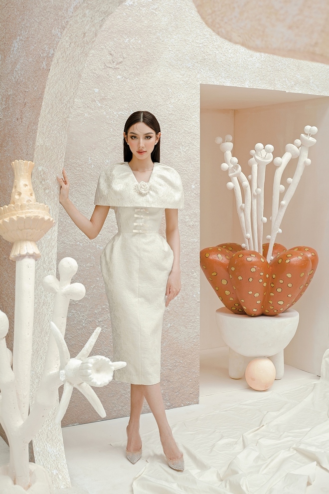 Hoa hậu Th&ugrave;y Ti&ecirc;n theo đuổi phong c&aacute;ch ngọt ng&agrave;o - Ảnh 8.