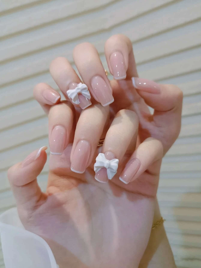 Gợi &yacute; 20 mẫu nail xinh xắn cho m&ugrave;a thu 2022 - Ảnh 19.