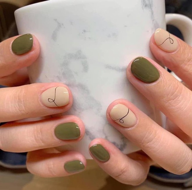 Gợi &yacute; 20 mẫu nail xinh xắn cho m&ugrave;a thu 2022 - Ảnh 13.