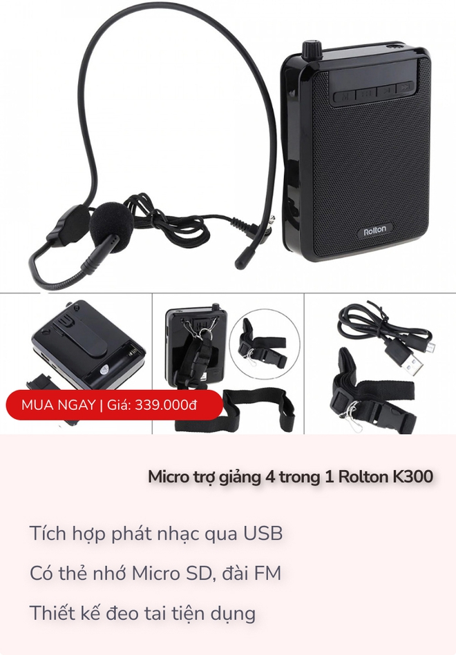 20/11 gợi ý quà tặng công nghệ hữu ích cho thầy cô, giá chỉ từ 160.000đ - Ảnh 2.