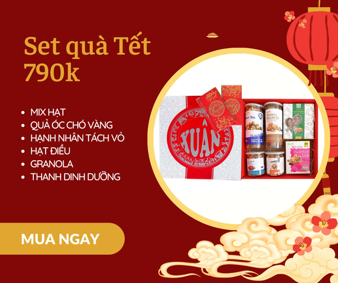 C&aacute;c hộp qu&agrave; Tết thiết kế đẹp mắt c&oacute; gi&aacute; dưới 1 triệu đồng - Ảnh 4.