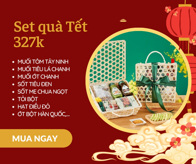 C&aacute;c hộp qu&agrave; Tết thiết kế đẹp mắt c&oacute; gi&aacute; dưới 1 triệu đồng - Ảnh 1.