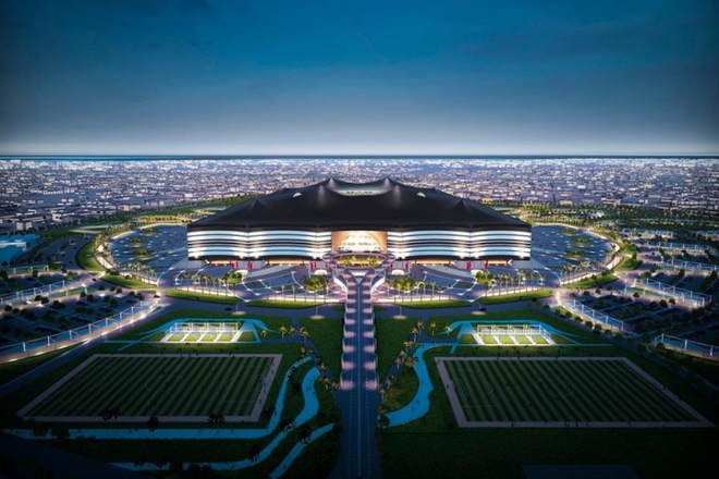 Cận cảnh t&uacute;p lều khổng lồ gi&aacute; gần 1 tỷ USD tổ chức lễ khai mạc World Cup 2022 - Ảnh 3.
