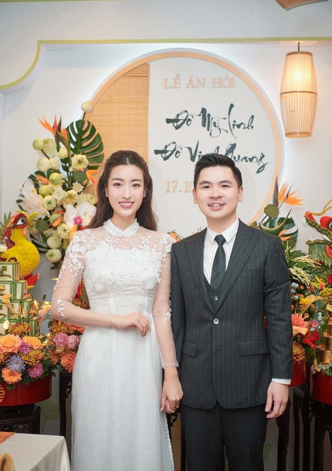 Mối quan hệ của nàng dâu mới Đỗ Mỹ Linh với gia đình chồng - Ảnh 3.