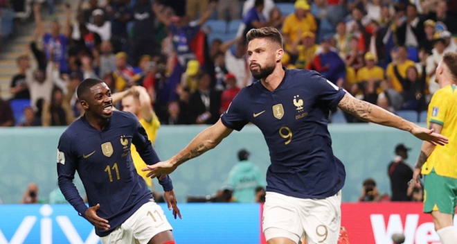 Giroud chạm kỷ lục, đội tuyển Pháp đè bẹp Australia - Ảnh 2.