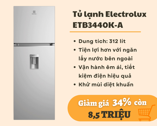 Mẫu tủ lạnh dưới 10 triệu đang giảm giá mạnh dịp cận Tết phù hợp với gia đình từ 3-4 người - Ảnh 5.