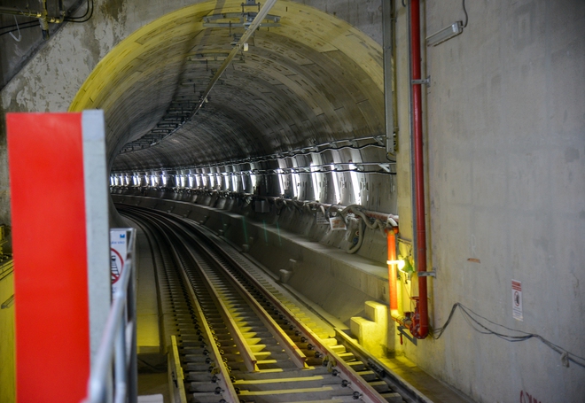 Bên trong nhà ga ngầm đầu tiên hoàn thành 100% của tuyến Metro TP.HCM - Ảnh 15.