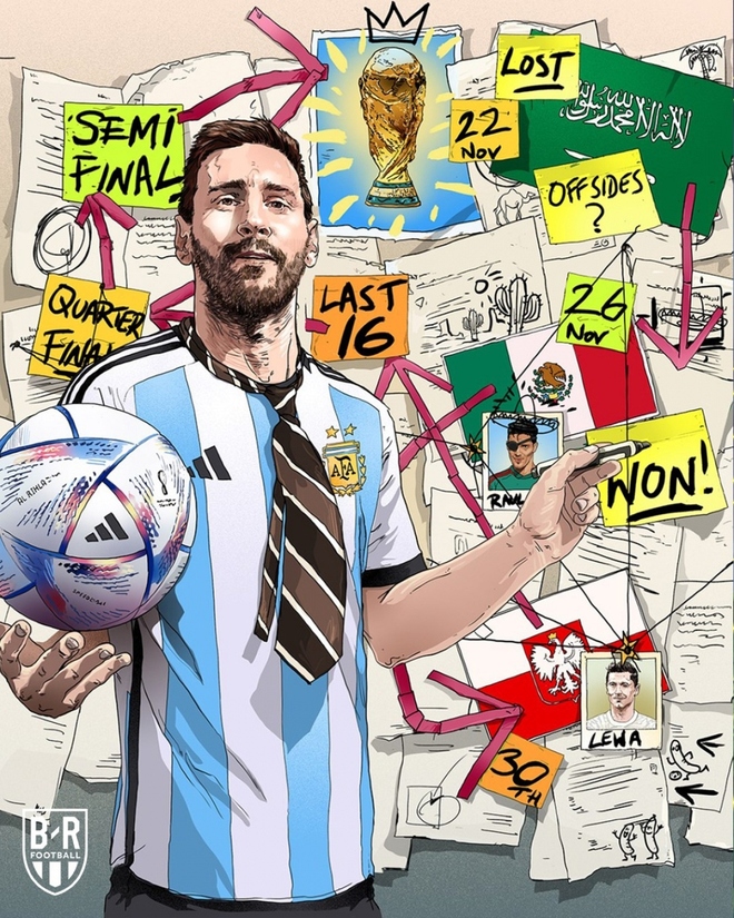 Biếm họa 24h: Lionel Messi gánh team Argentina - Ảnh 3.