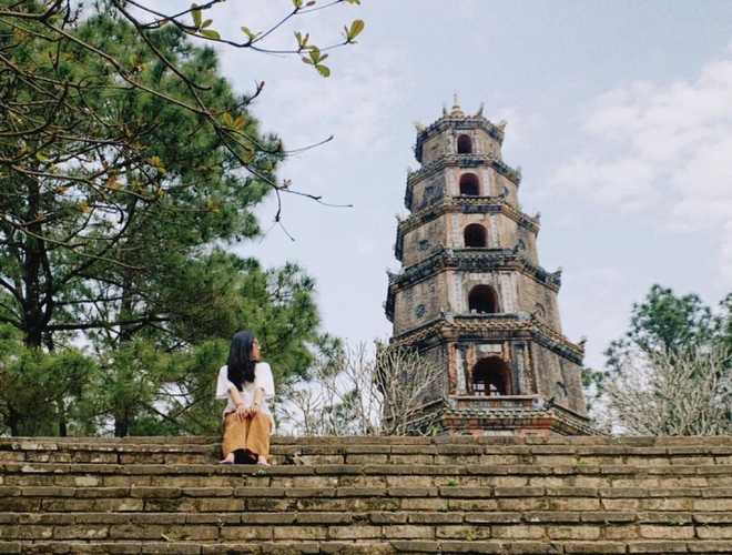 Dạo chơi khám phá ‘lời nguyền’ tình duyên ở ngôi chùa cổ linh thiêng nhất xứ Huế  - Ảnh 6.