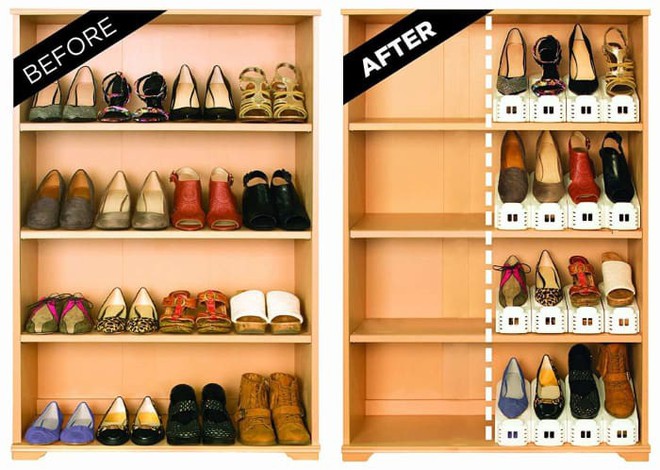10 mẫu kệ giày giúp không gian nhà bạn gọn gàng, ngăn nắp - Ảnh 3.