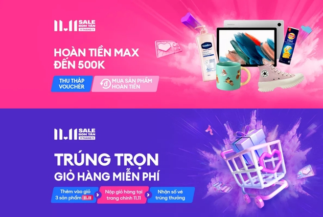 Sắp 11.11, xem Shopee, Lazada, Tiki chuẩn bị sale khủng thế nào? - Ảnh 2.