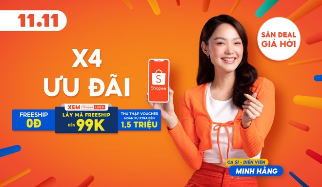 Sắp 11.11, xem Shopee, Lazada, Tiki chuẩn bị sale khủng thế n&agrave;o? - Ảnh 1.