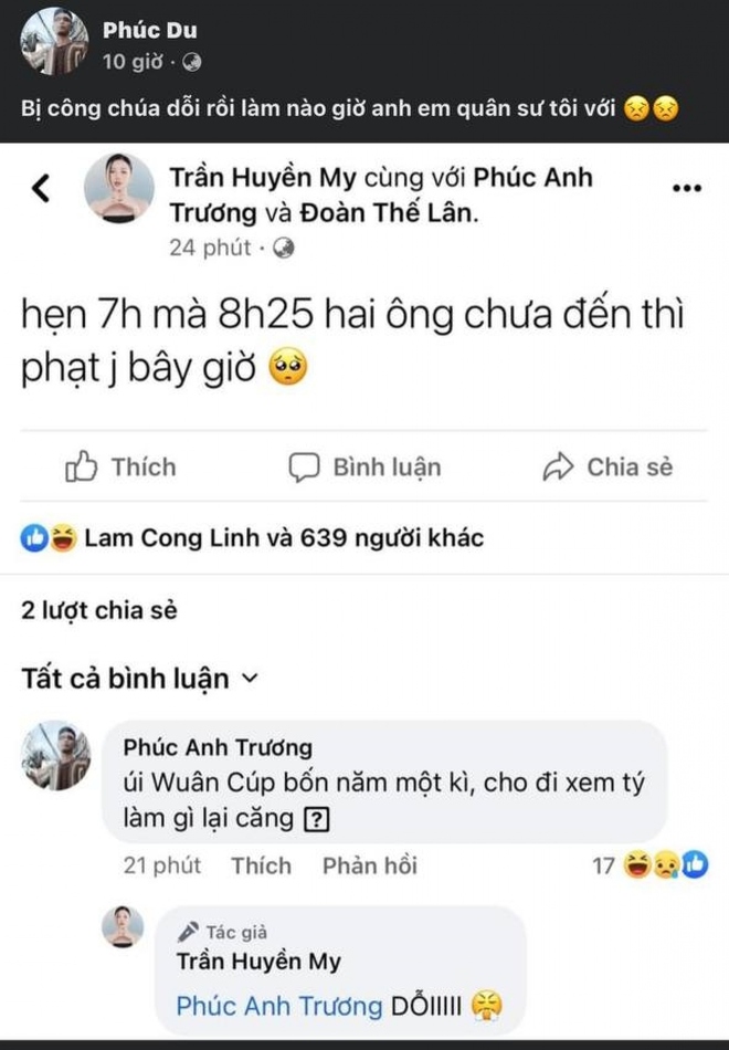 Phúc Du mải mê xem World Cup nên bị…AMEE dỗi - Ảnh 1.