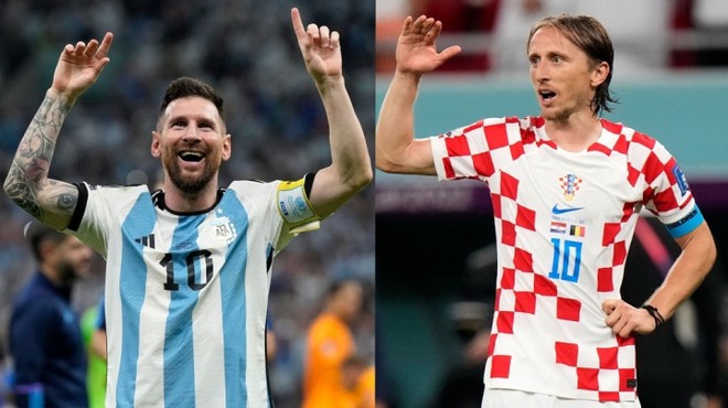 Messi đấu Modric: Cuộc chiến của hai số 10 xuất ch&uacute;ng - Ảnh 1.