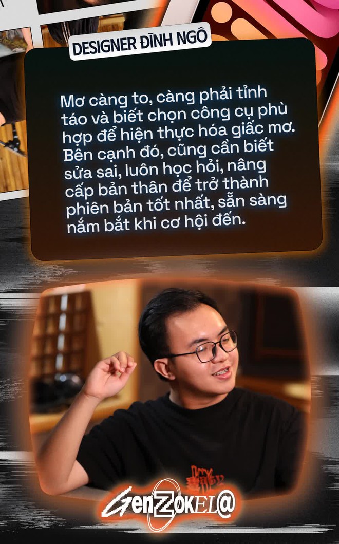 Đĩnh Ngô - chàng trai thiết kế đồ họa và câu chuyện: Người trẻ thay vì chọn làm một thứ thì nên làm thật nhiều - Ảnh 8.