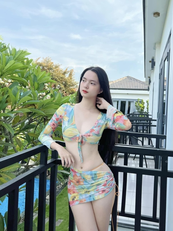 Vẻ đẹp của nữ sinh 19 tuổi có mái tóc dài nhất Hoa hậu Việt Nam 2022 - Ảnh 9.
