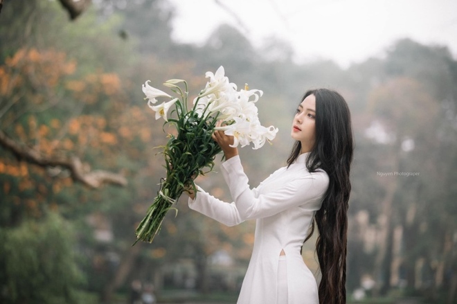 Vẻ đẹp của nữ sinh 19 tuổi có mái tóc dài nhất Hoa hậu Việt Nam 2022 - Ảnh 8.