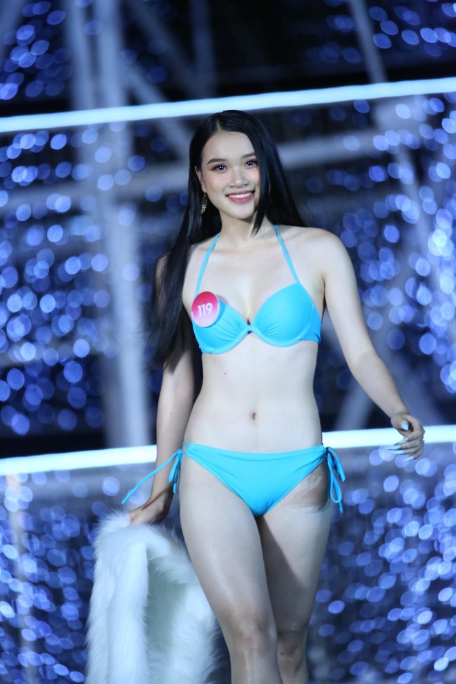 Cơ bụng, vòng eo thon của thí sinh Hoa hậu Việt Nam 2022 - Ảnh 7.