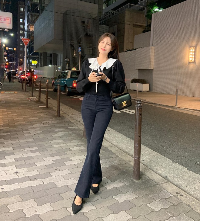 5 c&aacute;ch kết hợp quần d&agrave;i với gi&agrave;y t&ocirc;n d&aacute;ng - Ảnh 9.