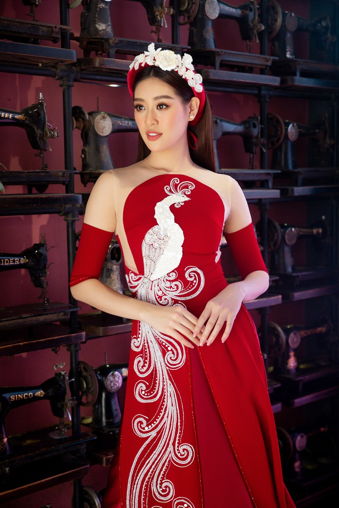 Khánh Vân: Nàng hậu diện áo dài đẹp nhất Hoa hậu Hoàn vũ Việt Nam - Ảnh 9.