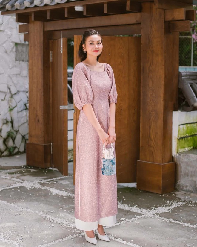 5 kiểu &aacute;o d&agrave;i l&ecirc;n ng&ocirc;i dịp Tết n&agrave;y, chị em sắm về diện đảm bảo ai cũng khen - Ảnh 14.