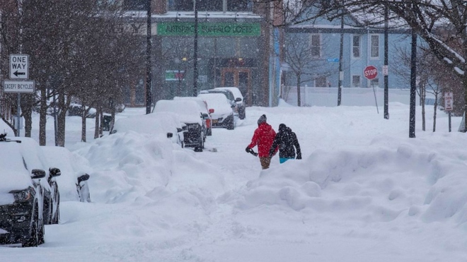 Cập nhật bão tuyết tại Mỹ: Ít nhất 55 người thiệt mạng trên cả nước - Ảnh 1.