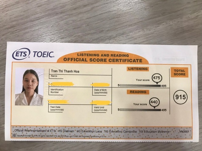 Nữ sinh Long An đạt điểm TOEIC khủng chỉ trong 27 ngày ôn luyện - Ảnh 2.