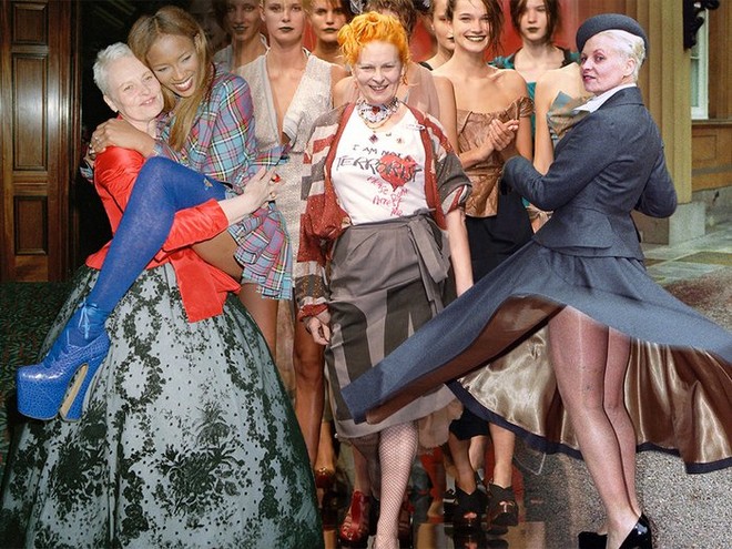 Vĩnh biệt Vivienne Westwood - nữ hoàng Punk của làng thời trang thế giới - Ảnh 1.