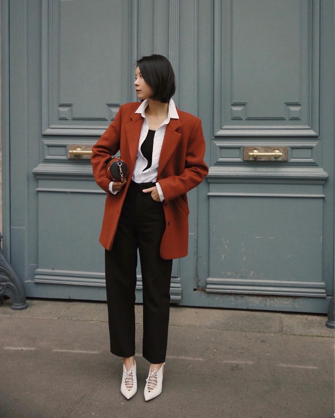 10 cách diện blazer màu sắc không lo sến - Ảnh 5.