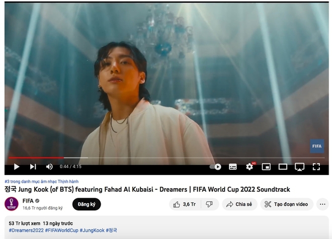 Jungkook (BTS) được vũ công đóng MV World Cup khen hết lời, biến thành fan sau khi làm việc chung - Ảnh 1.