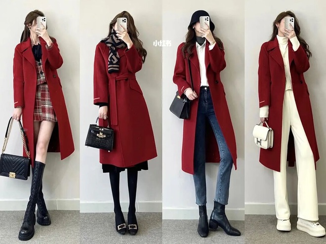 Tết phải diện &aacute;o đỏ nhưng để vừa đẹp vừa sang th&igrave; phải học 6 c&aacute;ch n&agrave;y - Ảnh 1.