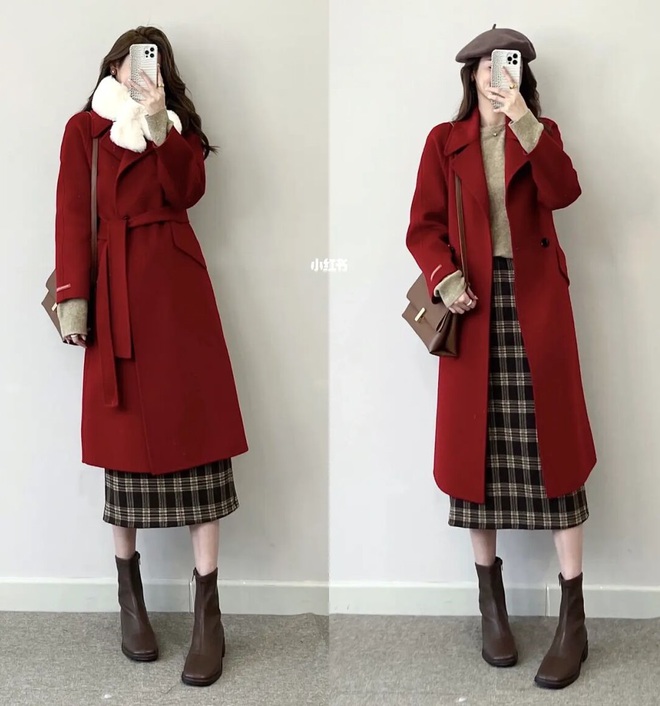 Tết phải diện &aacute;o đỏ nhưng để vừa đẹp vừa sang th&igrave; phải học 6 c&aacute;ch n&agrave;y - Ảnh 4.