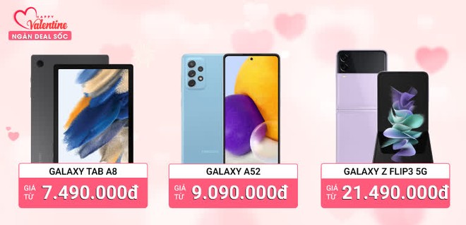 Đón Valentine, săn ngay loạt phụ kiện và smartphone giảm giá sâu tới 50% - Ảnh 2.