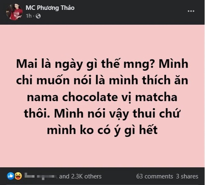 Nữ MC hot nhất làng Liên Quân Việt khều quà Valentine cực nhây, người biết chuyện cảm thán: Nhiều quá không ăn hết nhớ cất tủ lạnh! - Ảnh 1.