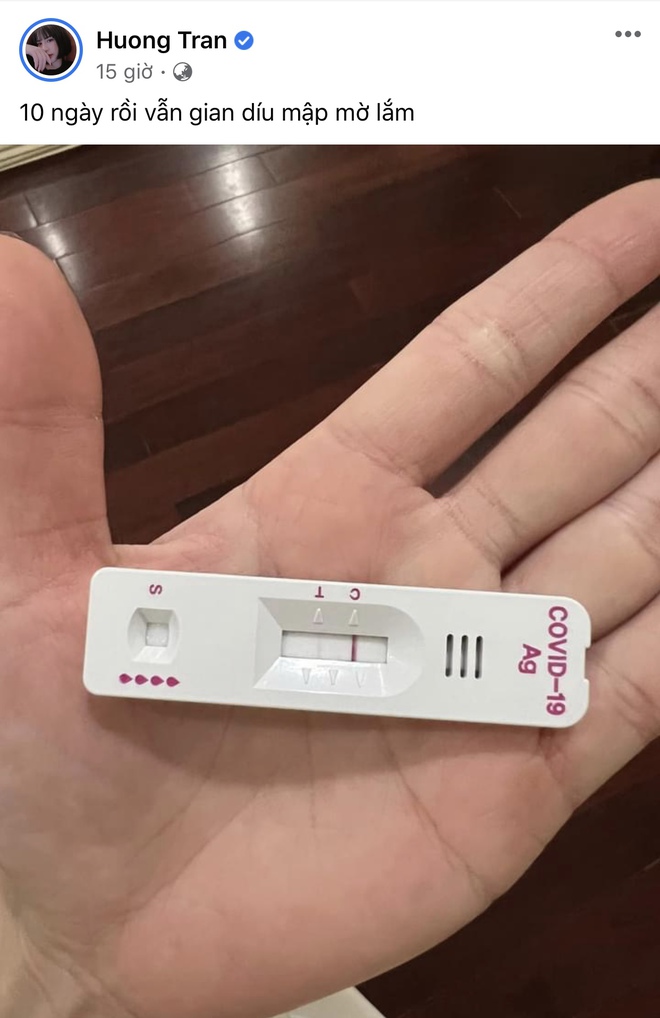Vợ cũ sao nam Vbiz dương t&iacute;nh với Covid-19, g&acirc;y lo lắng khi 10 ng&agrave;y vẫn chưa khỏi d&ugrave; đ&atilde; ti&ecirc;m đủ 3 mũi - Ảnh 2.