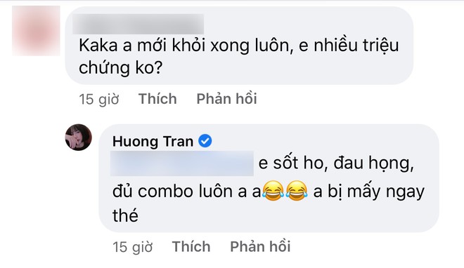 Vợ cũ sao nam Vbiz dương t&iacute;nh với Covid-19, g&acirc;y lo lắng khi 10 ng&agrave;y vẫn chưa khỏi d&ugrave; đ&atilde; ti&ecirc;m đủ 3 mũi - Ảnh 3.