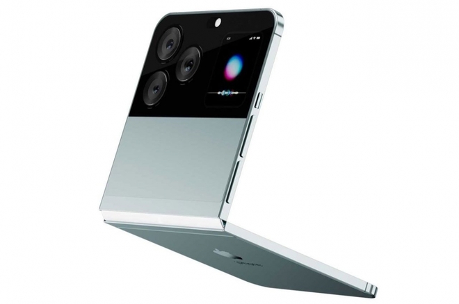 Độc đáo ý tưởng iPhone Air gập lại với thiết kế siêu mỏng - Ảnh 1.