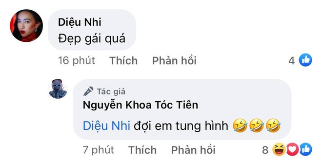 Vào khen ảnh Tóc Tiên làm cô dâu xinh, Diệu Nhi bị đàn chị phán 1 câu rộ nghi vấn đã bí mật đám cưới? - Ảnh 2.