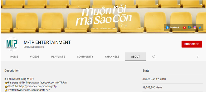Kh&ocirc;ng phải M-TP Entertainment, đ&acirc;y l&agrave; c&ocirc;ng ty giải tr&iacute; của Vpop đầu ti&ecirc;n c&oacute; k&ecirc;nh YouTube ri&ecirc;ng đạt 1 tỉ view! - Ảnh 3.