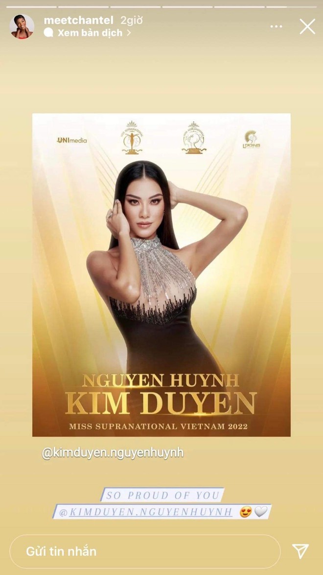 Hội chị em Miss Universe to&agrave;n thế giới đồng loạt phản ứng khi biết Kim Duy&ecirc;n lại tiếp tục đi thi quốc tế - Ảnh 4.