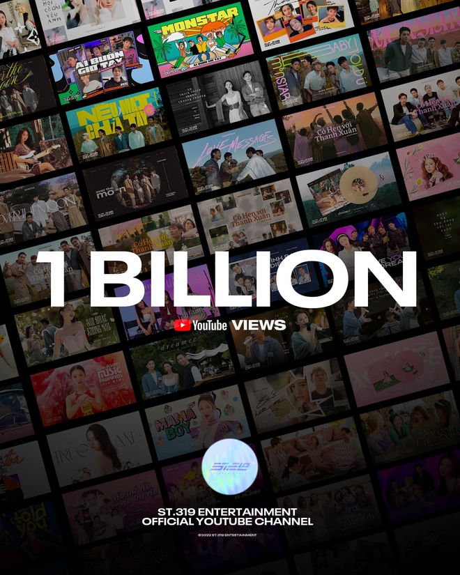 Kh&ocirc;ng phải M-TP Entertainment, đ&acirc;y l&agrave; c&ocirc;ng ty giải tr&iacute; của Vpop đầu ti&ecirc;n c&oacute; k&ecirc;nh YouTube ri&ecirc;ng đạt 1 tỉ view! - Ảnh 1.