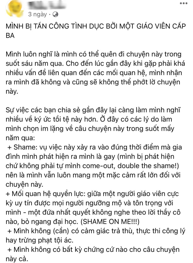 Thầy giáo cấp 3 nổi tiếng bị tố tấn công tình dục nam sinh khi ôn thi HSG tỉnh: Trường đã đến tận nhà giáo viên, kết quả thế nào? - Ảnh 1.